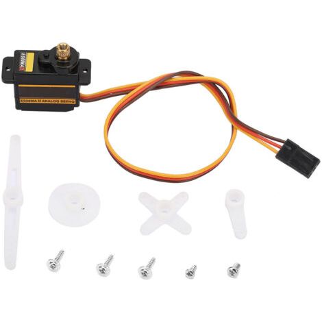 Servomoteur analogique haute vitesse EMAX ES08MA II - 12 g, 1,8 kg, 10 s (1/5)