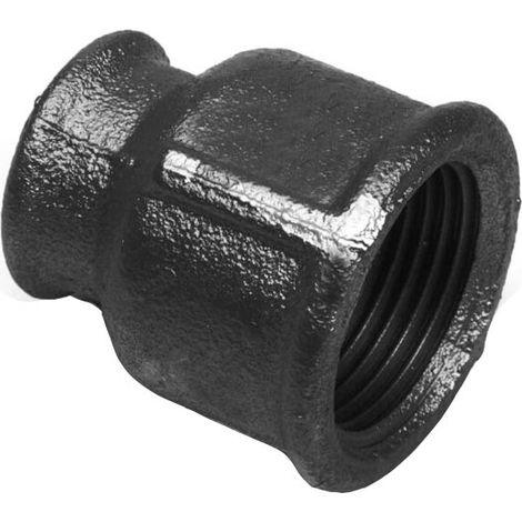 Manicotto di riduzione nero IDMAR da 1 1/4" x 3/4" (DN32 x DN20)