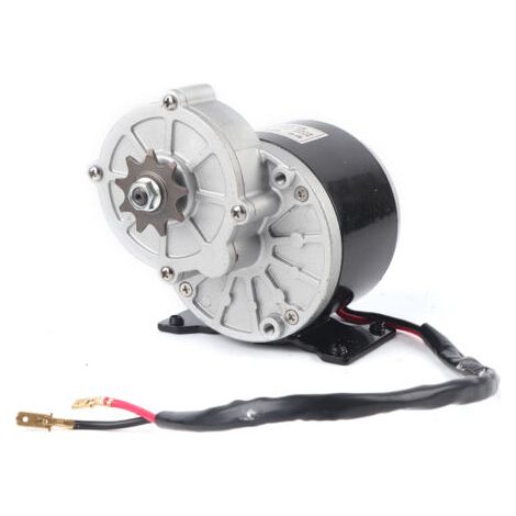 Moteur électrique de réduction de vitesse 12V 250W, avec pignon à 9 dents, réducteur de moteurs à courant continu brossé pour vélo et Scooter électrique (1/5)
