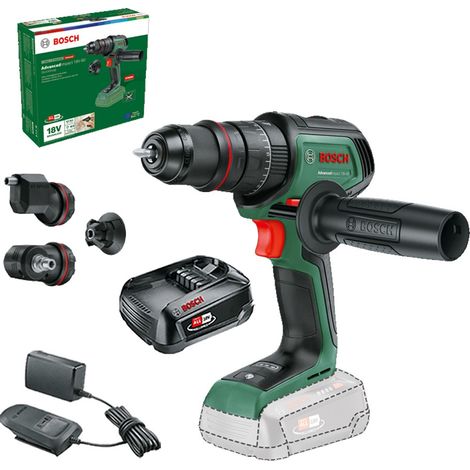 Bosch 06039E2103 18v Combi Drill AdvancedImpact 4 QuickSnap + 1.5AH Battery Kit (1/5)