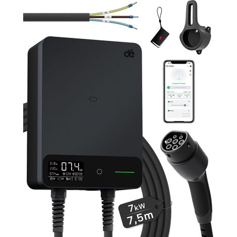 Electric Vehicle Charging Station 7kW with APP (1/5)