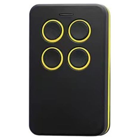 Télécommande universelle multi-fréquence 280–868 MHz pour portes de garage et volets roulants – Compatible avec les systèmes HCS301 – Jaune-lsw-Karteo
