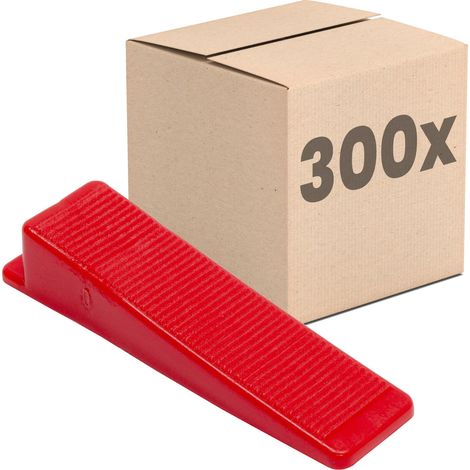 Dalsys Fliesen Nivelliersystem, Verlegehilfe Set, Fliesenleger Werkzeug - 300 Keile