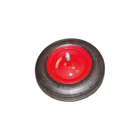 Axe de roue de brouette pneumatique 12x210 mm - axe 12x210 mm, entraxe 150 mm