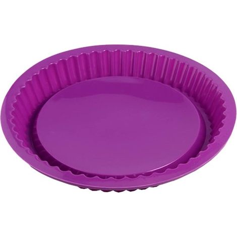 Silikon-Kuchenform für Quiche, Pizza und Gebäck – BPA-frei, antihaftbeschichtet und langlebig, 1 Stück (1/5)