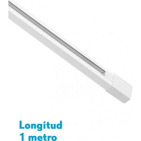 Pindal rail de spots white 1m 2-fils 2x100x3,5 cm