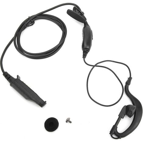 Écouteur radio bidirectionnelle étanche avec microphone, format C, pour BFUV9R, BFA58, BF9700 et BFUV 9R Plus (1/5)