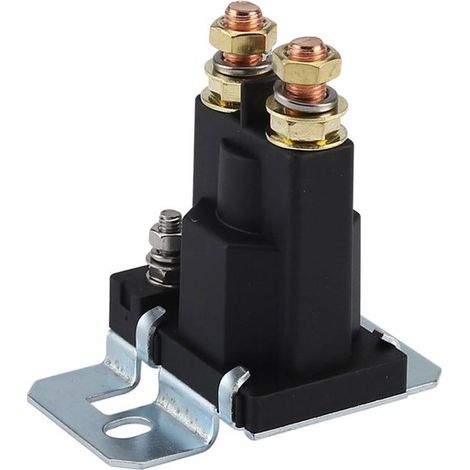 Relè automatico 12V CC 500A – Nero, normalmente aperto, montaggio a pannello (1/5)