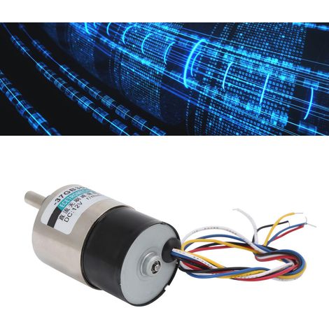 XD-37GB3525+ Halterung für bürstenlosen 12-V-Gleichstrommotor, kleiner bürstenloser Getriebemotor, Vorwärts- und Rückwärtslauf, niedrige Drehzahl, 300 U/min (1/5)