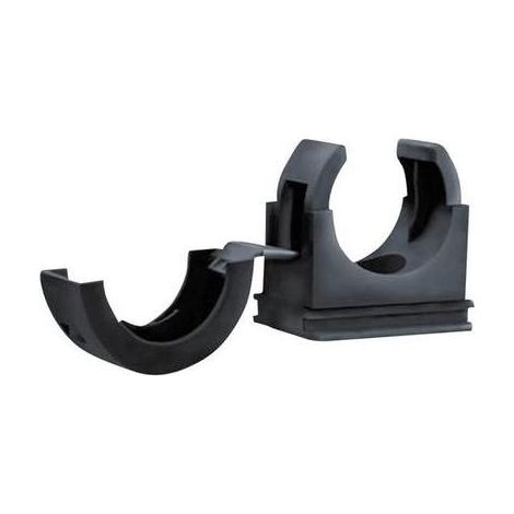 HellermannTyton PACC21 Soporte para tubo 21 mm negro