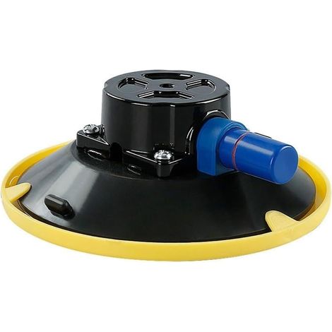 Base de montage à ventouse sous vide de 15,2 cm avec main pour comptoirs en verre, métal, comptoirs – Outil de levage concave robuste avec M6/M8 0,6 cm (M8) (1/2)