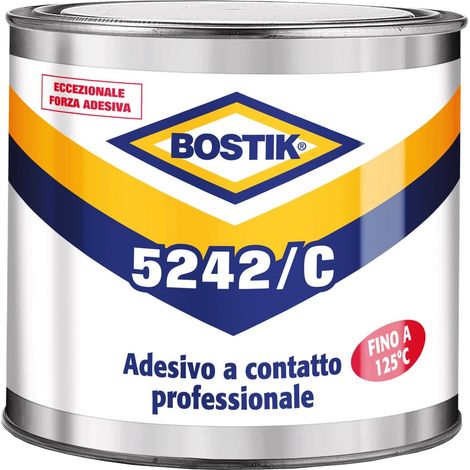Colla Adesivo a Contatto Professionale BOSTIK 5242/c in Latta Metallica da 400ml