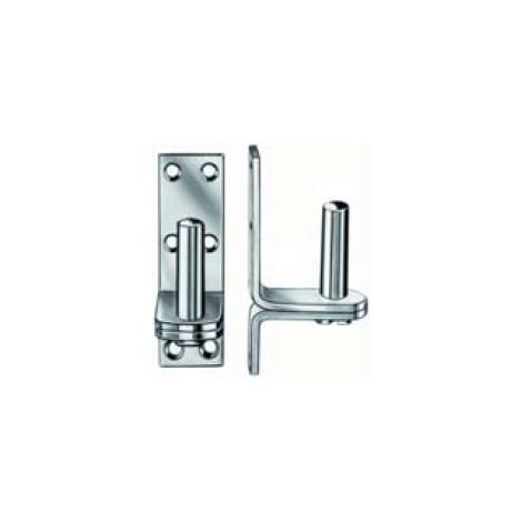 INOXTEC - 1 CARDINE A PIASTRA IN INOX 13X100X30MM