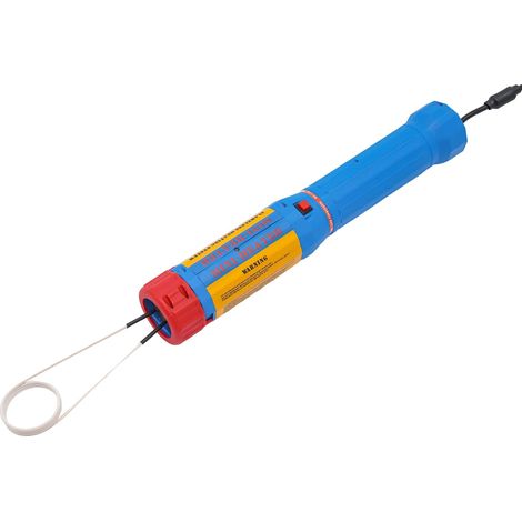 Chauffage par induction magnétique, 1100W, design compact et portable, Bleu (1/2)