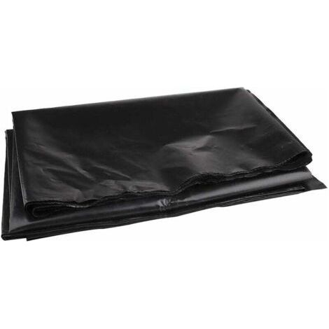 High density polyethylene pond liner 2m x 3m – Black – For fish ponds and water gardens – Easy cleaning (1/5)