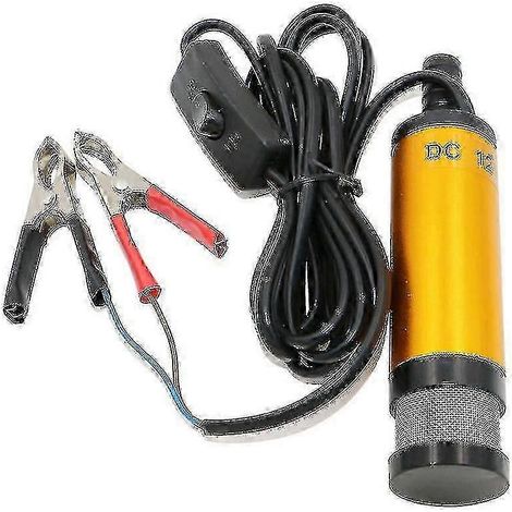 Pompe de transfert eau/huile/diesel 38 mm, pompe submersible 12 V pour le pompage du diesel et de l'eau - ANYOU (1/3)