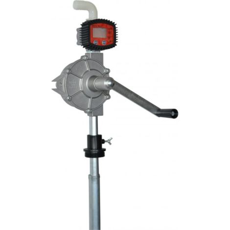 164/CP/T - Pompa travaso rotativa per fusti con contalitri digitale per gasolio - BONEZZI