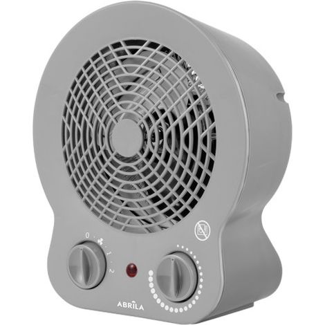 Termoventilatore elect.cremona 2000w grigio termost. reg. 2potencias 3funciones sist.seg. 26,5x22,5x13cm
