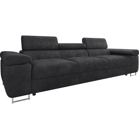 Canapé Comfivo Vinetum III, Margo 227.09, 263x102x70cm, Tissu, Pieds: Plastique, Métal (1/5)