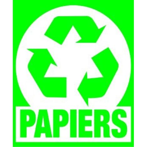 PROVOST - Signalisation de tri du papier PVC - Format A4 - Provost