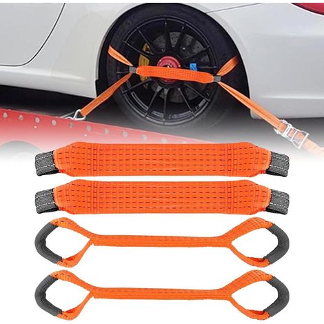 Spanngurte Autotransport 4 Stück 50mm Breite 5 Tonnen Spannkraft