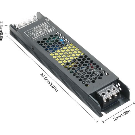 Blanc chaud 3000K, dimmable 3 niveaux, longue durée 50000h, économie d'énergie de 80%, haute luminosité - Lampe de chevet LED - pour salle de bain (1/5)