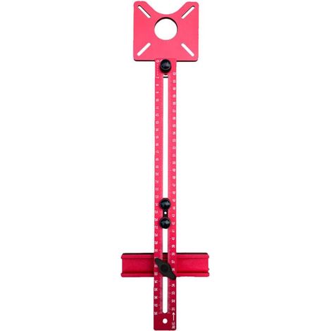 Support de fraisage 3-en-1 pour routeur, planche pivotante multifonction détachable en bois, longueur 445 mm (1/4)