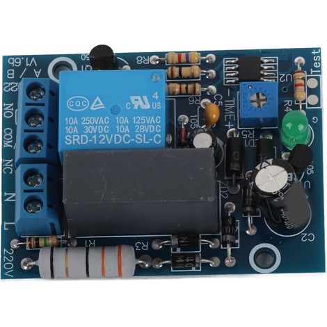 Module de relais temporisé réglable 220 V CA (0-10 secondes) (1/5)