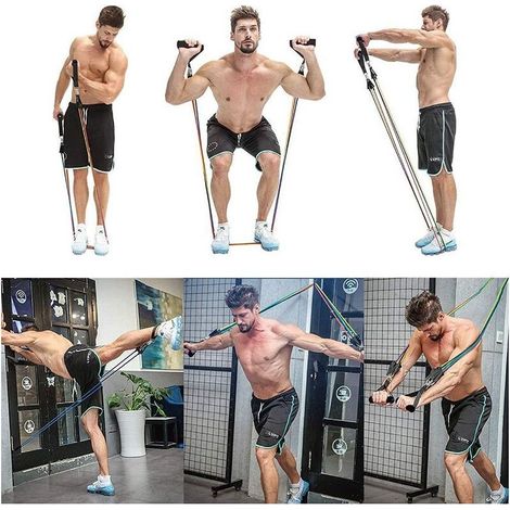 Kit d'exercices complet - 11 pièces - Sport à la maison - Livraison gratuite (1/5)