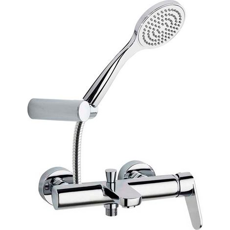 Grifo monomando de baño-ducha 3605 con equipo de ducha T1 - ramonsoler (1/3)