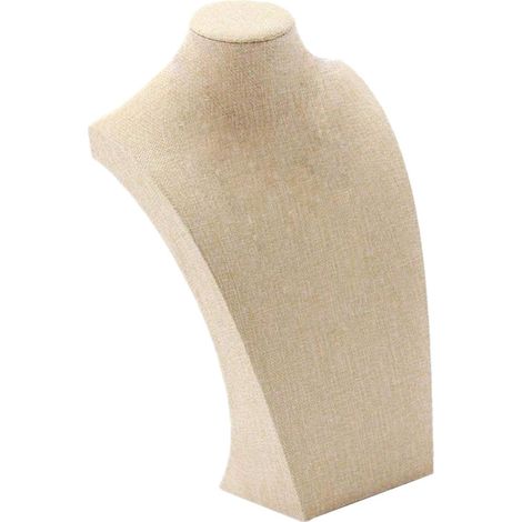 Collar con forma de busto, 5 tamaños - Multicolor, × 200 mm, Beige, A 235 × 390 mm (1/5)