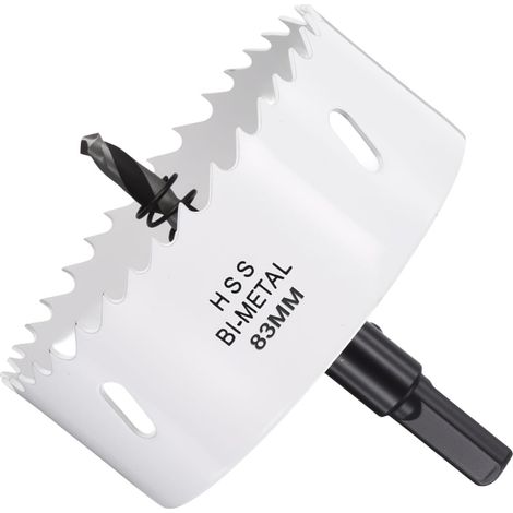 Kit de Scie Cloche Bi-Métal 83mm (3-17/64") et Ressort Jaune (1/5)