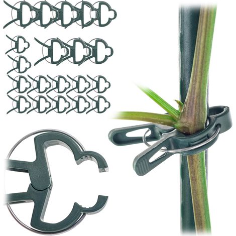 Clip Clip per Piante Pomodori Germogli Gambi Clip Clip Clip 20pz (1/5)