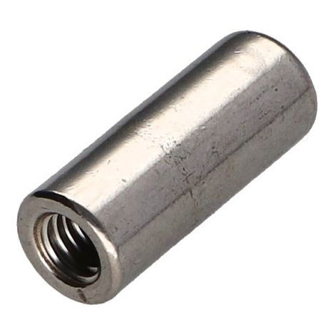 Manchon Cylindrique M6X25 Diamètre Extèrieur 10 Inox-1 pièce