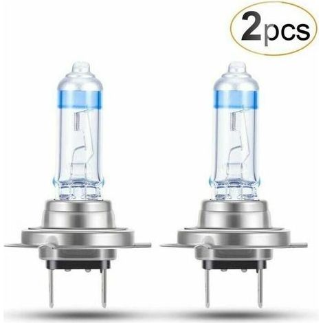 Ampoules Xénon H7 12V 100W Super Brillantes, Phares Voiture Moto, Feux de Croisement, Nouvelle Version.