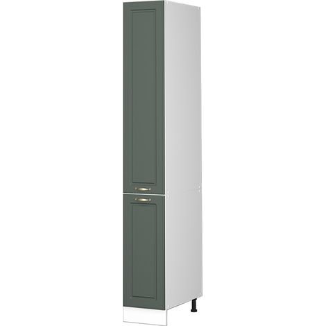 Apothekerschrank Fame-Line, Grün-Gold Landhaus, 30 cm, Vicco