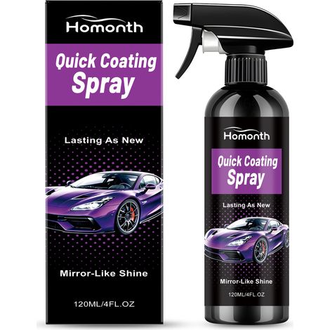 Automotive ceramic coating spray, body paint polishing, restoration, maintenance, gloss coating, and film coating spray -- 120ml (1/5)