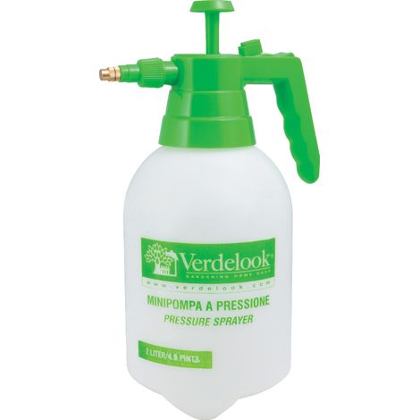 VERDELOOK Minipompa a Pressione Nancy capienza 2L, per Giardinaggio con irroratore per Le Piante (1/5)
