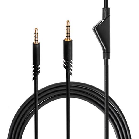 Câble de remplacement pour casque de jeu Astro A10 A30 A40 A40tr, câble de volume de 2 m, rallonge audio
