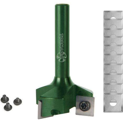 LEVELBOX - Kit de surfaçage avec fraise TORNADO® SNIPER et lames et vis de rechange queue 12mm D=60 S=12 SNIPER KIT - Fraiser (1/4)