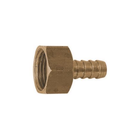 RACCORDO PORTAGOMMA SEMPLICE F PER GAS 3/8 Gpl DK