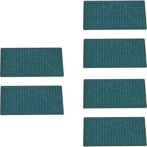 Tableau de découpe PVC auto-cicatrisant A5, 6 pièces, planche à grille pour patchwork, couture et bricolage DIY (1/5)