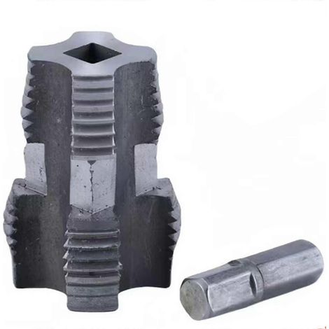 Outil de filetage pour tuyaux PVC multifonctionnel pour projets de bricolage (1/4)