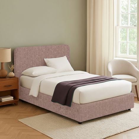 Letto Matrimoniale Wigan, Sfoderabile, Contenitore Made in Italy, Rosa Antico (1/5)