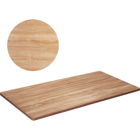 Mophorn Piano per Scrivania 180x80x2,5cm Portata max. 100kg, Piano in Truciolare per Tavolo Scrivania, Piano per Tavolo Lavoro Tavolo da Pranzo, Pannello per Tavolo Banco di Lavoro in Legno Truciolare