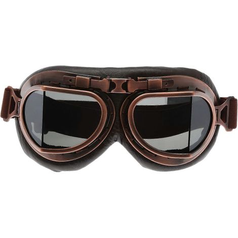 Lunettes de moto pour adulte - Marron (1/5)
