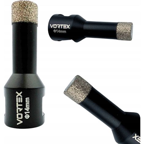 Corona diamantata 14 mm per gres Vortex M14 (1/4)