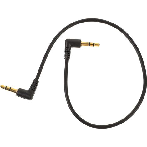 Câble audio pour autoradio, eur mâle-mâle coudé 3,5 mm, câble flexible en forme de L pour autoradio, ordinateur portable et ordinateur de bureau. (1/5)