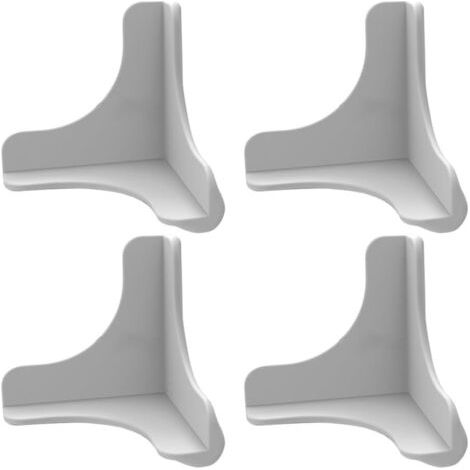 Protection d'angle Silicone pour Meubles Protège Coins De Table Bébé Sécurité Domestique Durable Facile À Nettoyer Design Discret 4 Pièces (1/5)