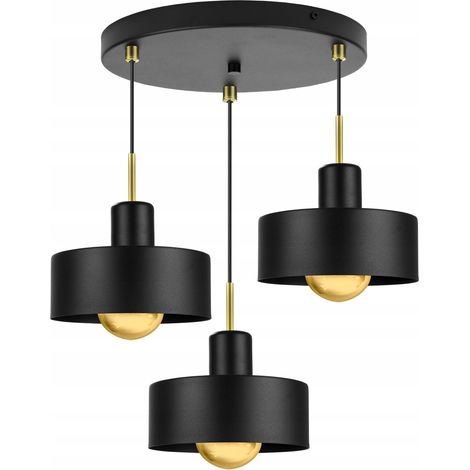 LAMPADA A SOSPENSIONE MODERNA, PARALUME IN METALLO (1/5)
